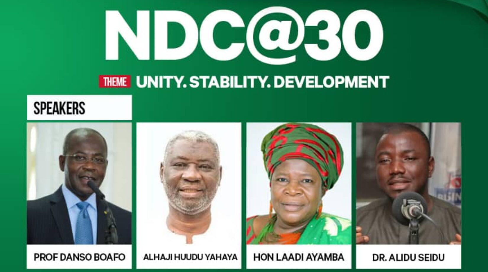 NDC@30:BRIEF HISTORY OF NDC