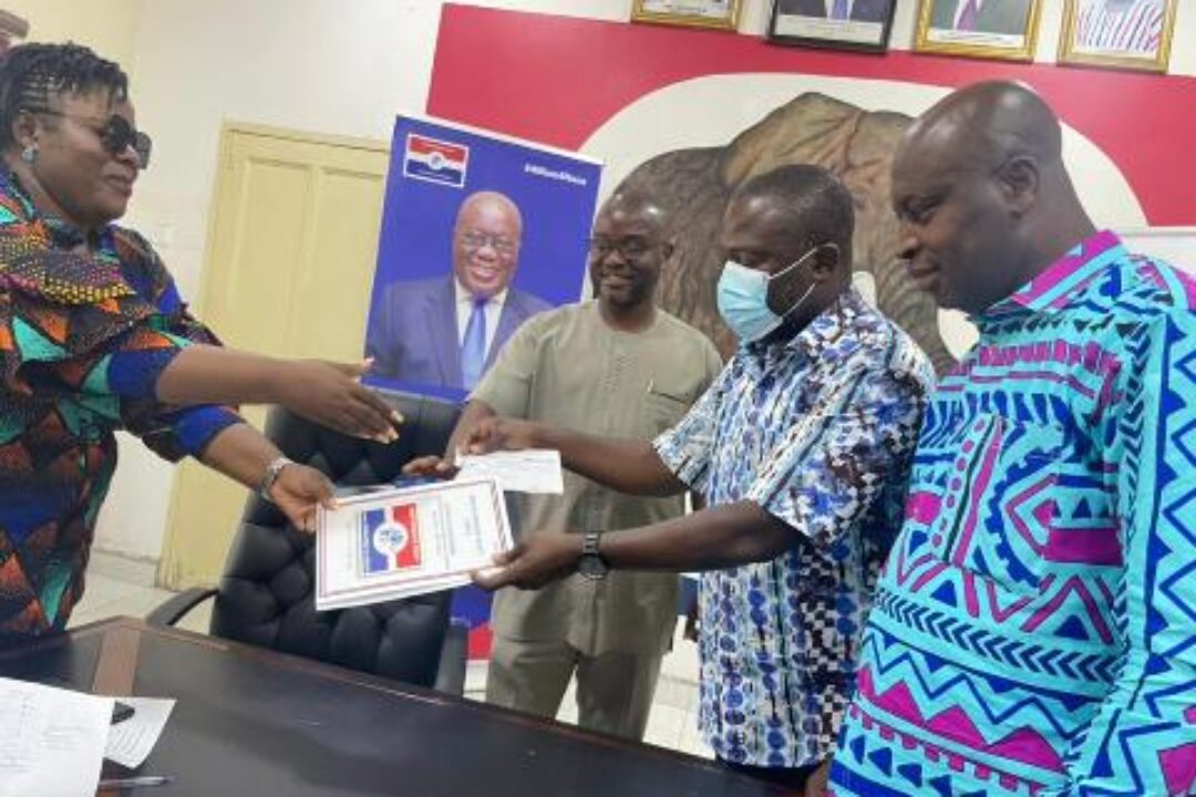 NPP Nat’L Chairmanship race: Stephen Ntim picks nomination forms