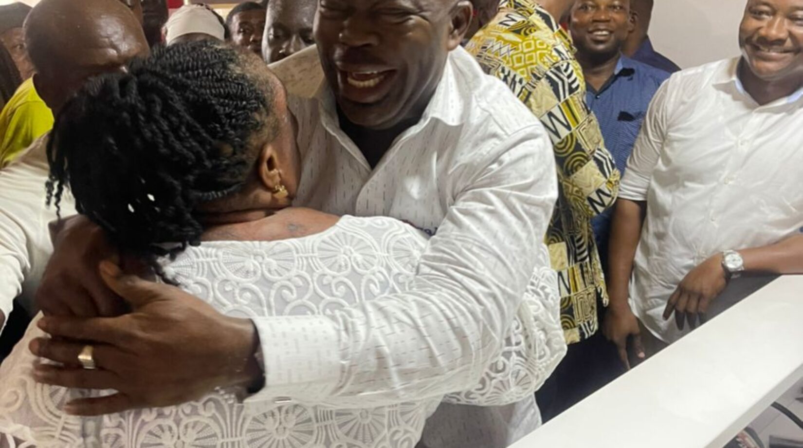 ASABEEE FILES NOMINATION AMIDST SPONTANEOUS HAPPINESS AT NPP HEADQUARTERS. 