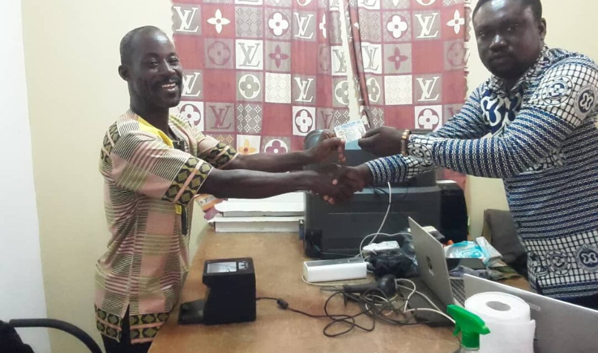 GREAT JOY …as NIA finally releases cards to residents of Kumawu-Dadease
