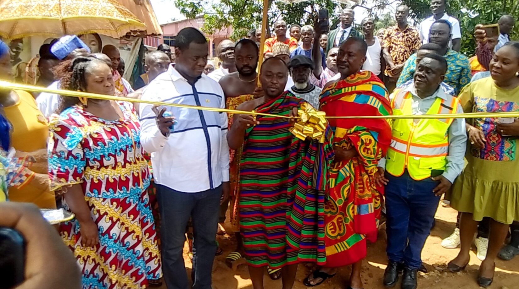 NANA B IN BIG TROUBLE…as Tafo chiefs chase him over abandoned Children’s ward project