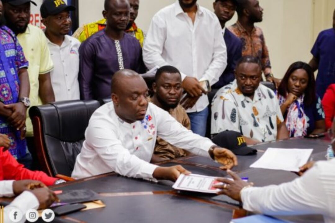 NPP General Secretary race: Justin Kodua files nomination