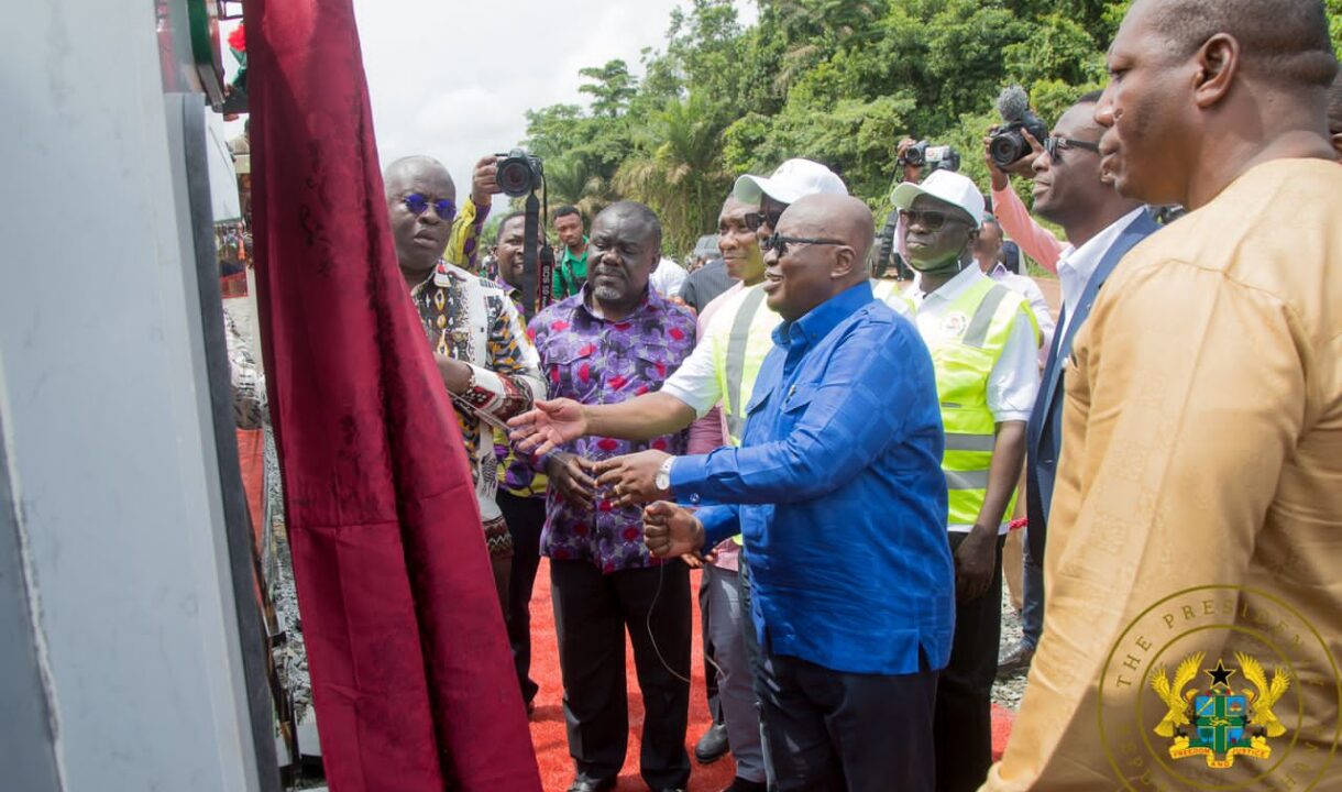 PRES.AKUFO-ADDO CUTS SOD FOR €500 MILLION MANSO TO HUNI VALLEY RAILWAY LINE