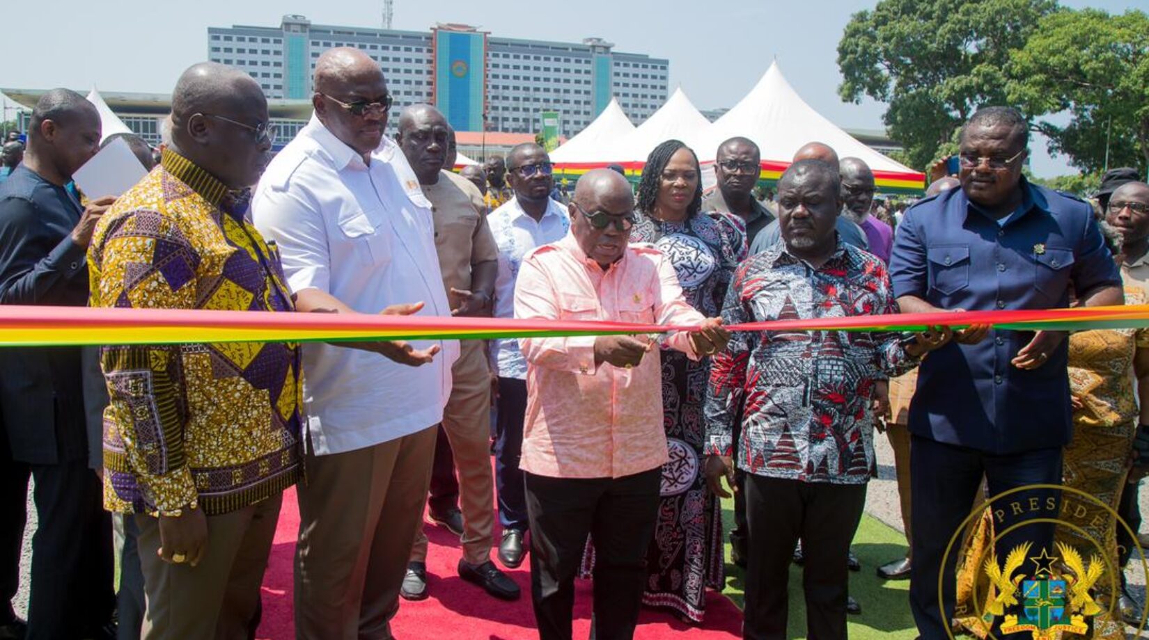 PRES. AKUFO-ADDO COMMISSIONS 45 METRO MASS BUSES