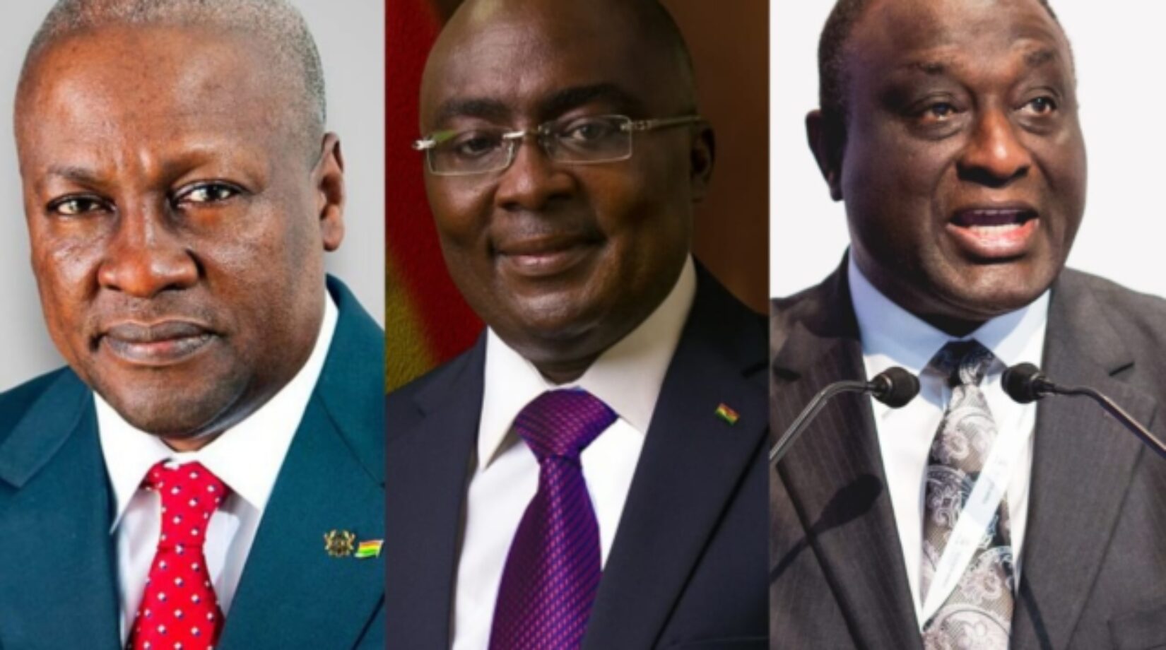 New Report! Mahama leads Bawumia, Alan in latest presidential opinion poll for 2024