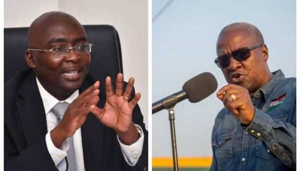 mahama,bawumia