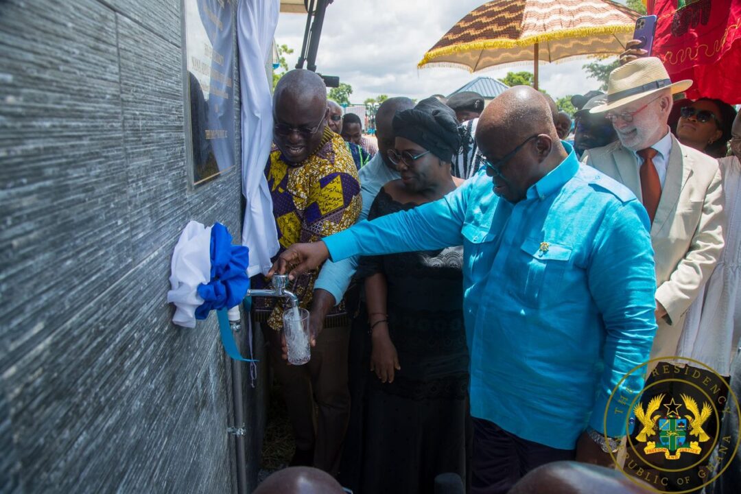 UPPER EAST:PRES. AKUFO-ADDO COMMISSIONS €37.6 MILLION  WATER SUPPLY PROJECT