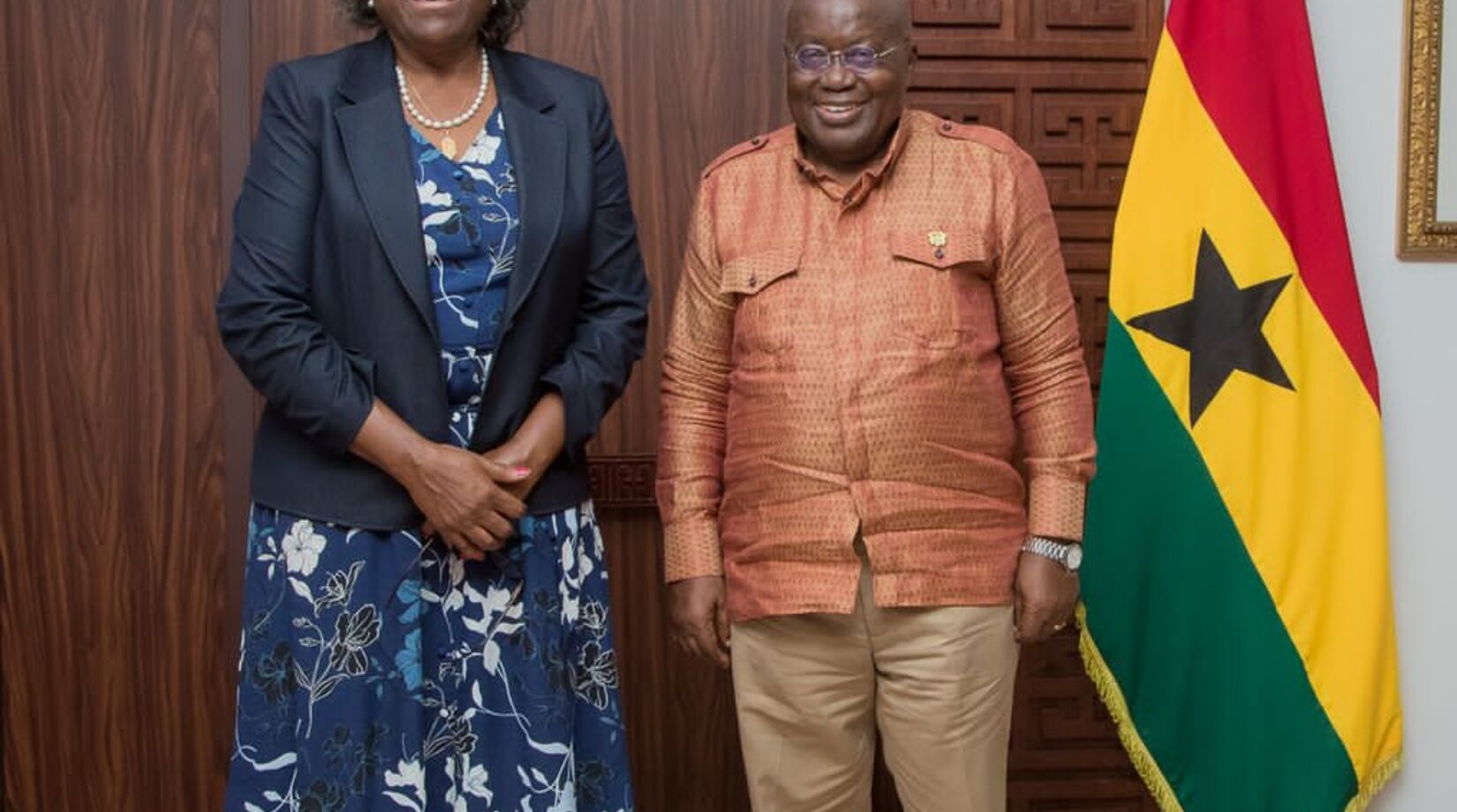 “YOUR EXCEPTIONAL LEADERSHIP IN W/A  APPRECIATED BY THE US” – US AMBASSADOR TO PREZ. AKUFO-ADDO