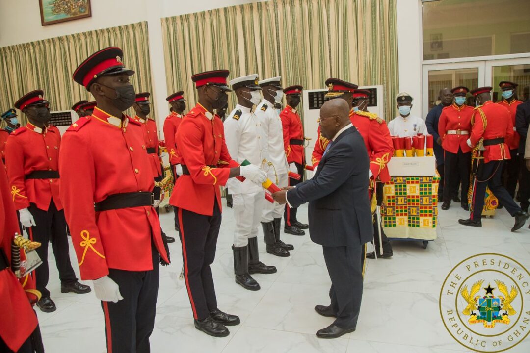 “GOV’T IS DELIVERING ON ITS PROMISE TO EQUIP THE MILITARY” – NANA ADDO
