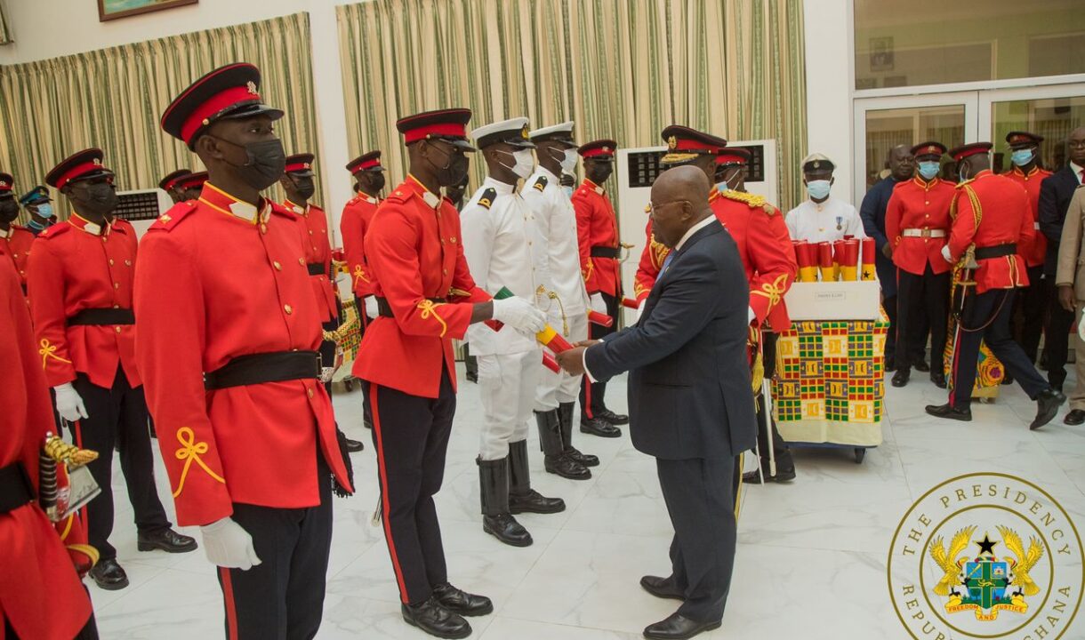 “GOV’T IS DELIVERING ON ITS PROMISE TO EQUIP THE MILITARY” – NANA ADDO