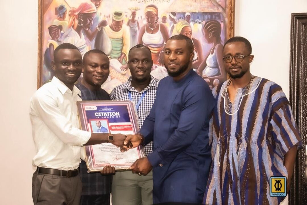 NPP TESCON HONOURS DEPUTY MASLOC CEO