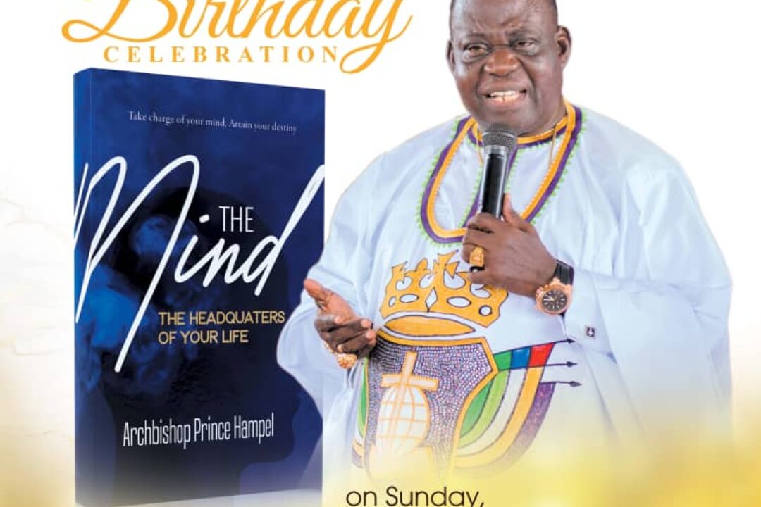 ALL IS SET FOR ARCHBISHOP PRINCE HAMPEL’S 75TH BIRTHDAY & BOOK LAUNCHING ON SEPT.25