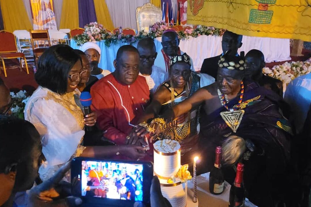 GROUP SURPRISES ARCHBISHOP HAMPEL WITH V-8 LAND CRUISER CAR GIFT ON HIS 75TH BIRTHDAY