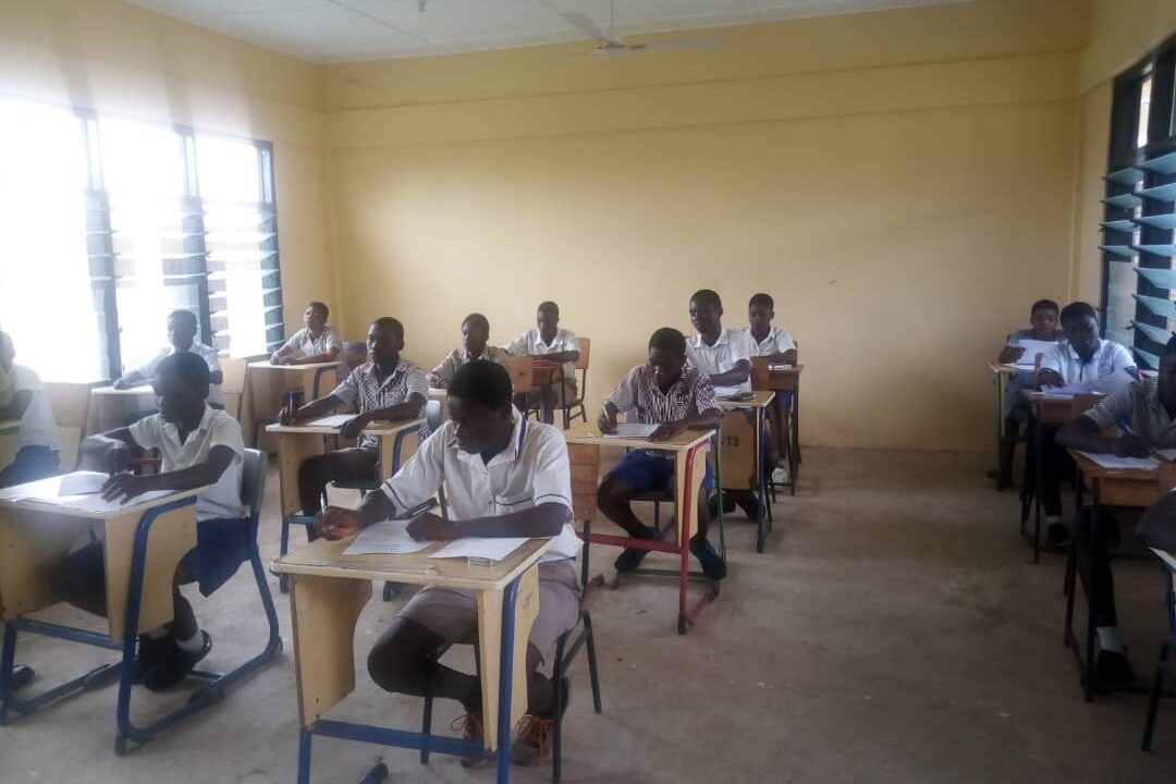 GEORGE AKOM ORGANISES MOCK EXAMINATIONS FOR SEKYERE AFRAM PLAINS BECE CANDIDATES