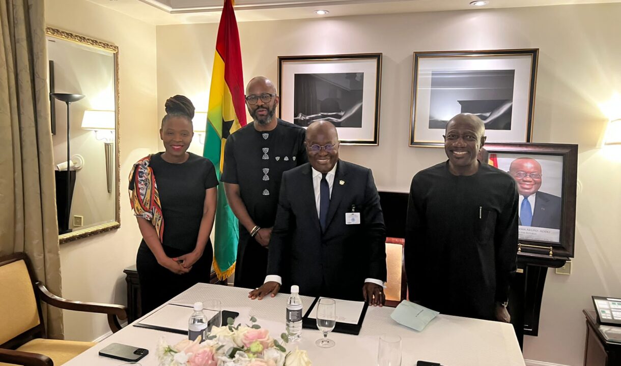 Just in! MTN DELEGATION MEETS GHANA’S PRESIDENT AKUFO-ADDO