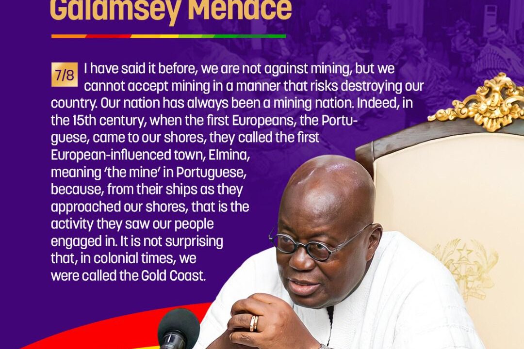 “SUCCESSFUL GALAMSEY FIGHT REQUIRES COLLOBORATIVE, NATIONAL EFFORT” – PRES. AKUFO-ADDO