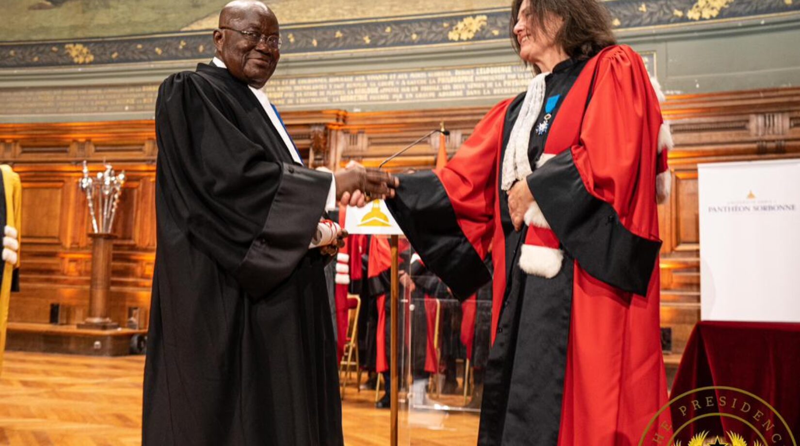 NANA AKUFO-ADDO RECEIVES HONORARY DOCTORATE DEGREE FROM SORBONNE UNIVERSITY