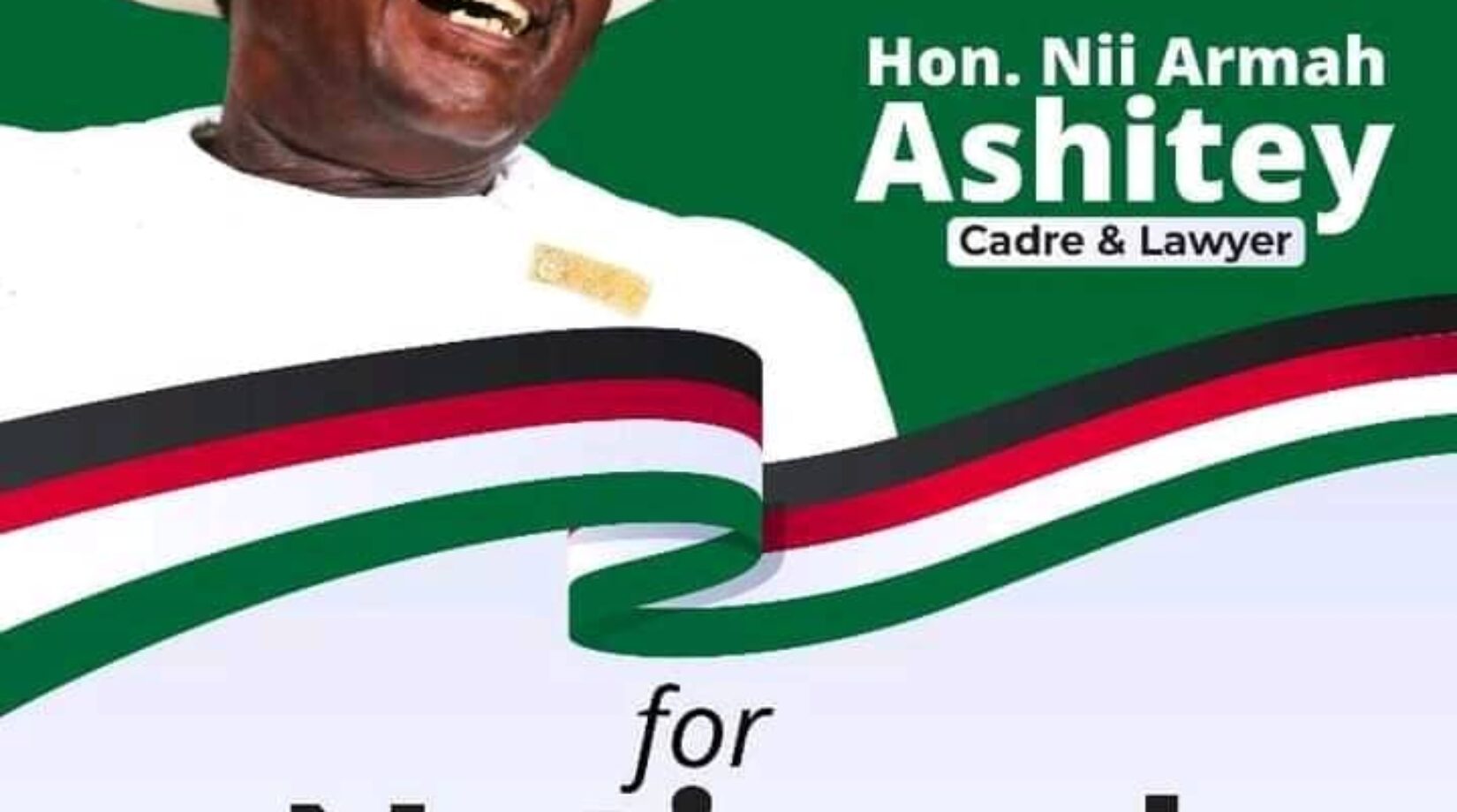 NDC Nat’L Chairmanship race:NII ARMAH ASHITEY OUTLINES MEASURES TO ENSURE NDC’S VICTORY IN 2024 POLLS