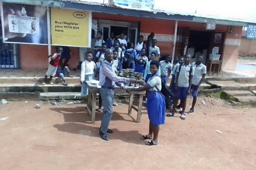 HON.KOFI ADADE DOES IT AGAIN! Donates educational materials to Kumawu -Dadease BECE Candidates