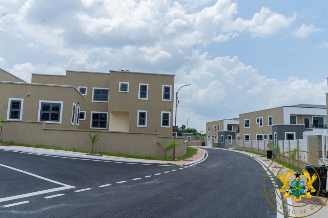 PRES. AKUFO-ADDO COMMISSIONS RESIDENTIAL ACCOMMODATION FOR APPEALS COURT JUDGES; 120 COURTS & 150 BUNGALOWS FOR JUDICIARY