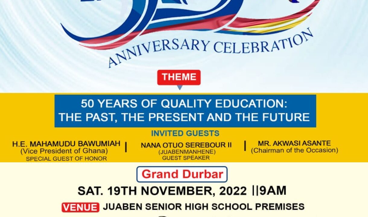 JUABEN SENIOR HIGH SCHOOL 50TH ANNIVERSARY LAUNCHED