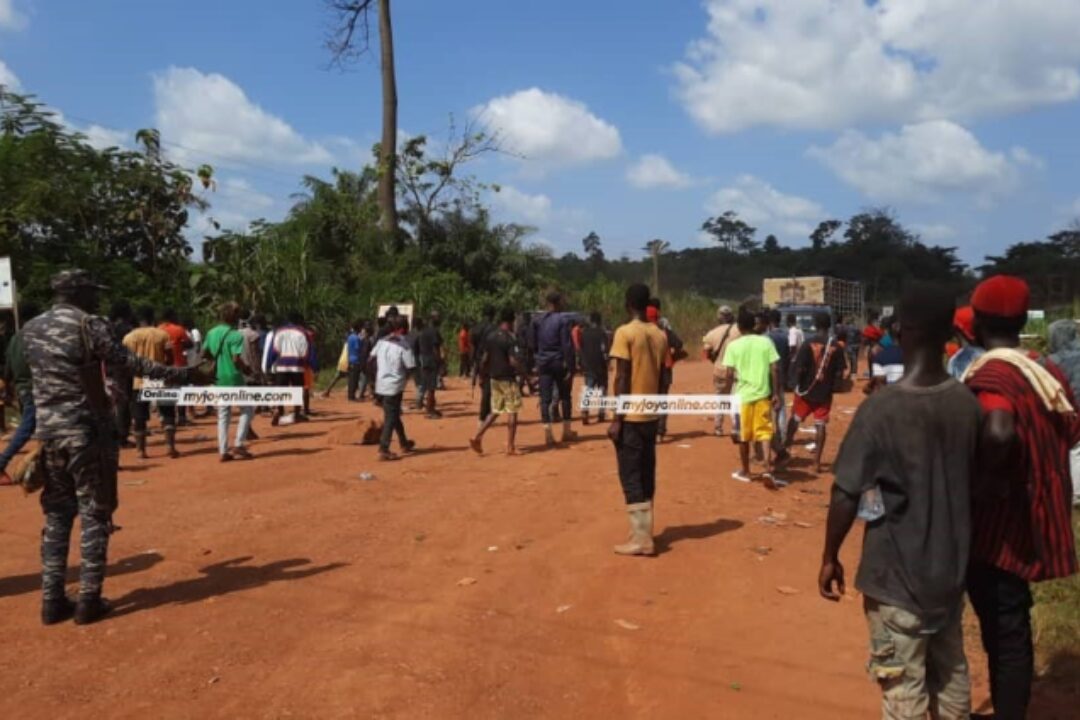 AHAFO REGION:One dead, 4 injured in police-youth clash at Kenyase No. 2