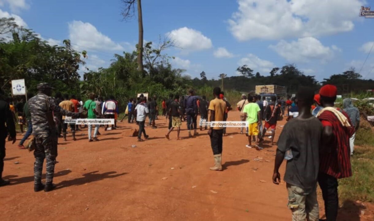 AHAFO REGION:One dead, 4 injured in police-youth clash at Kenyase No. 2