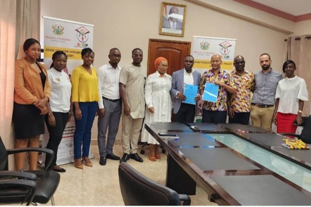 MOE signs contract with three NGOs to bring 70,000 out-of-school children back to school