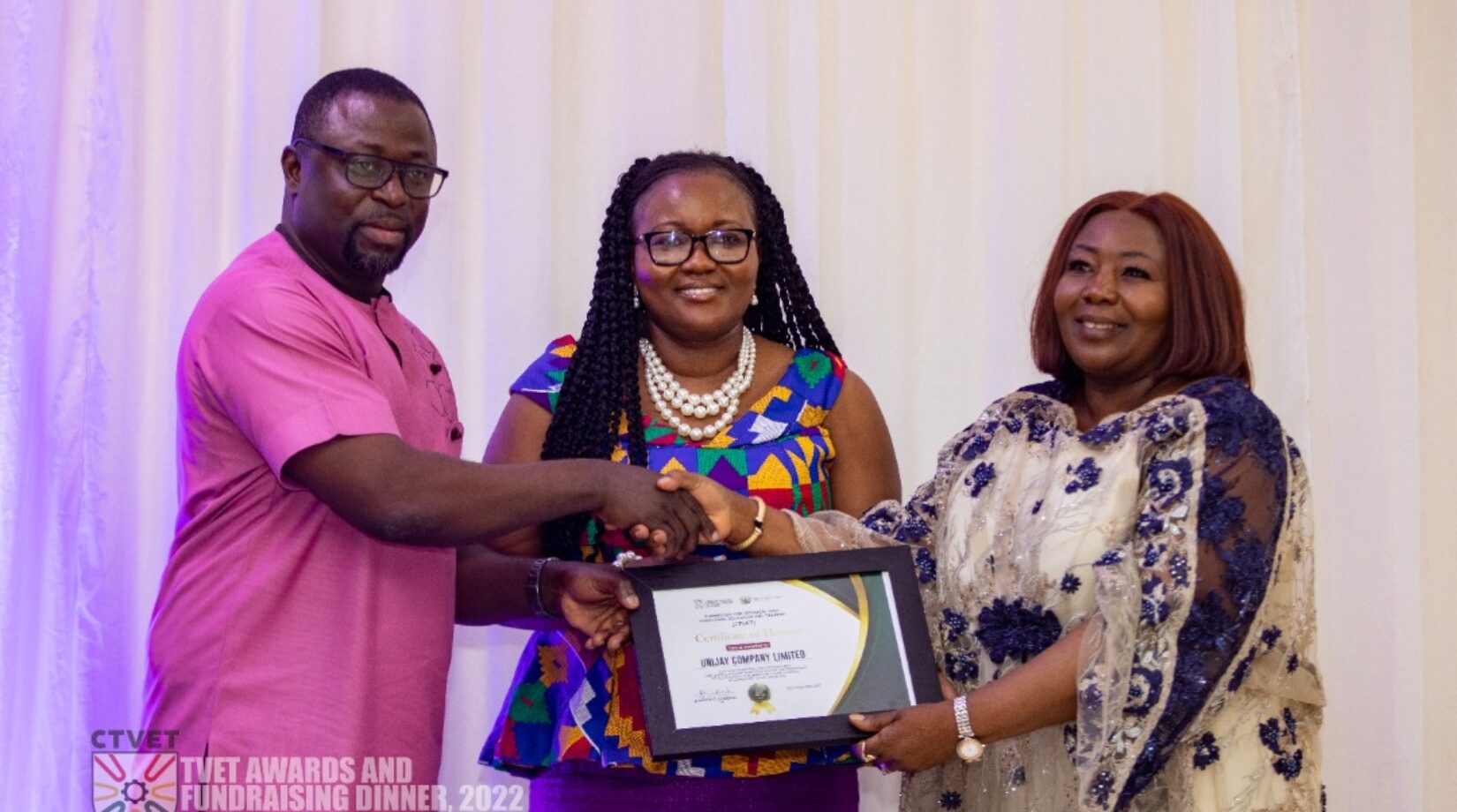 CTVET honour students, tutors, sponsors and development partners at maiden awards in Accra