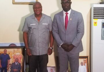 NEW KATH CEO PAYS COURTESY CALL ON KSI MAYOR