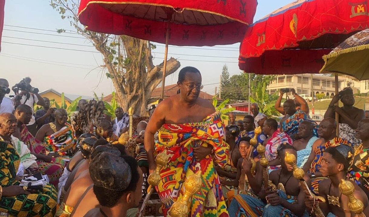Dr. Akoto Afriyie Celebrates Akwasidae with New Juaben Traditional Area