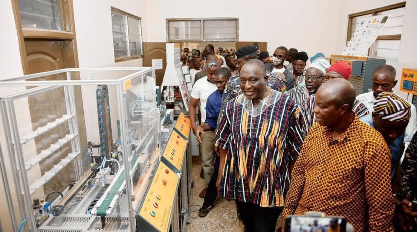 Alan K commissions Savelugu Rice Factory, Technology Solution Center