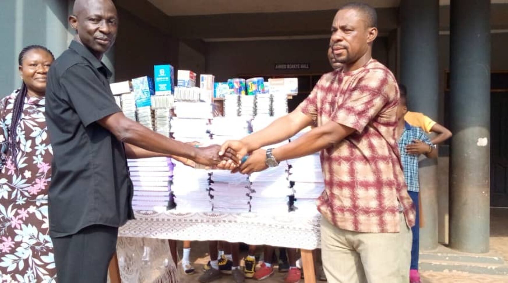 KROFROM EAST ASSEMBLY MEMBER DONATES EDUCATIONAL MATERIALS TO SCHOOLS