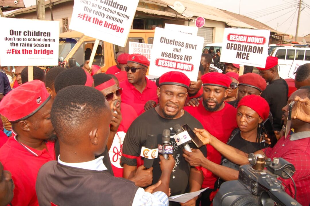 ARREST INTRUDERS TO OFORIKROM CONCERNED YOUTH DEMONSTRATION AGAINST MP,MCE IMMEDIATELY-Police told
