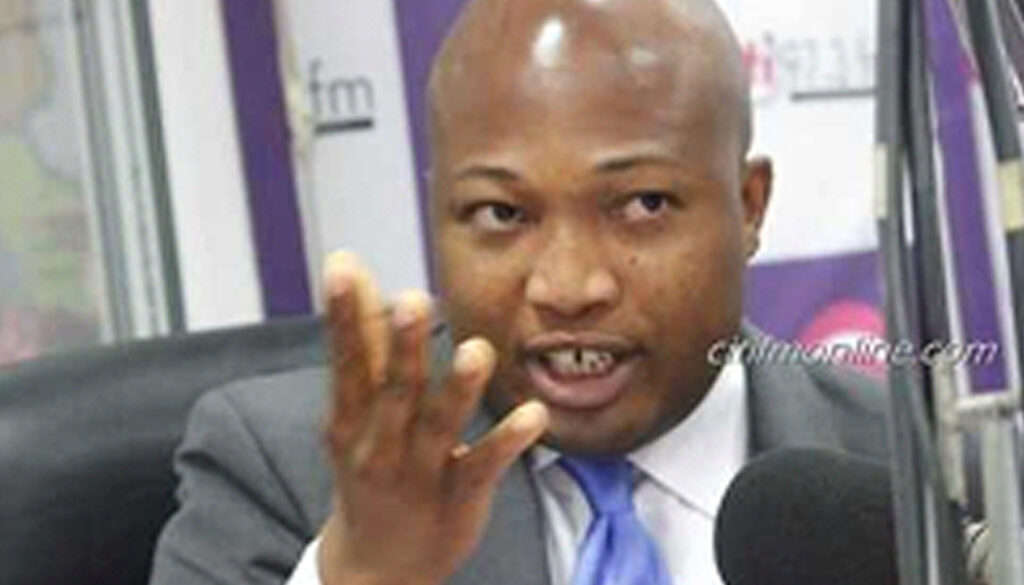 NDC MP for North Tongu, Hon. Samuel Okudzeto Ablakwa