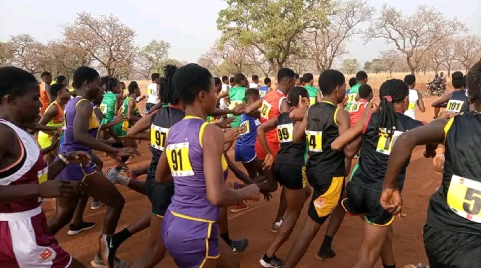 2023 NAT’L CROSS COUNTRY COMPETITION:Abigail Bugri of Ashanti Region and William Amponsah adjudged winners of female and male race