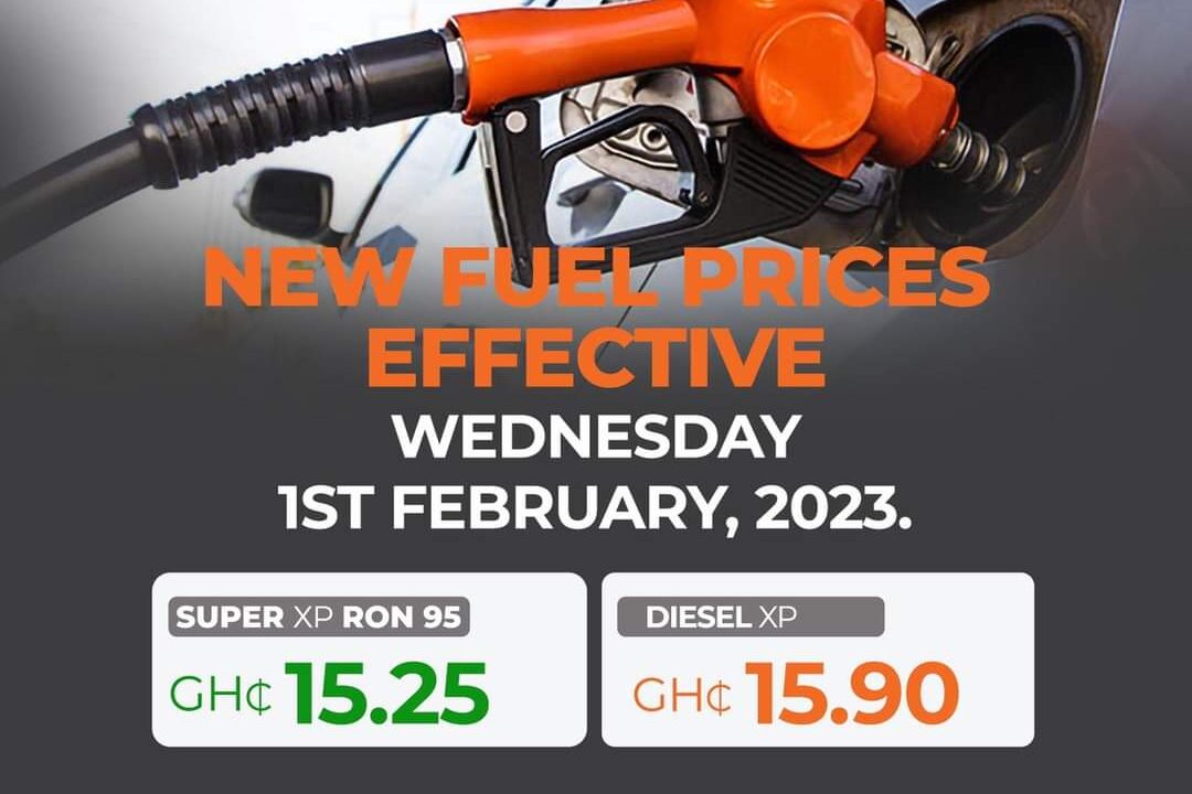 JUST IN: Petrol, diesel now sell at ¢15.25, ¢15.90 per litre at pumps
