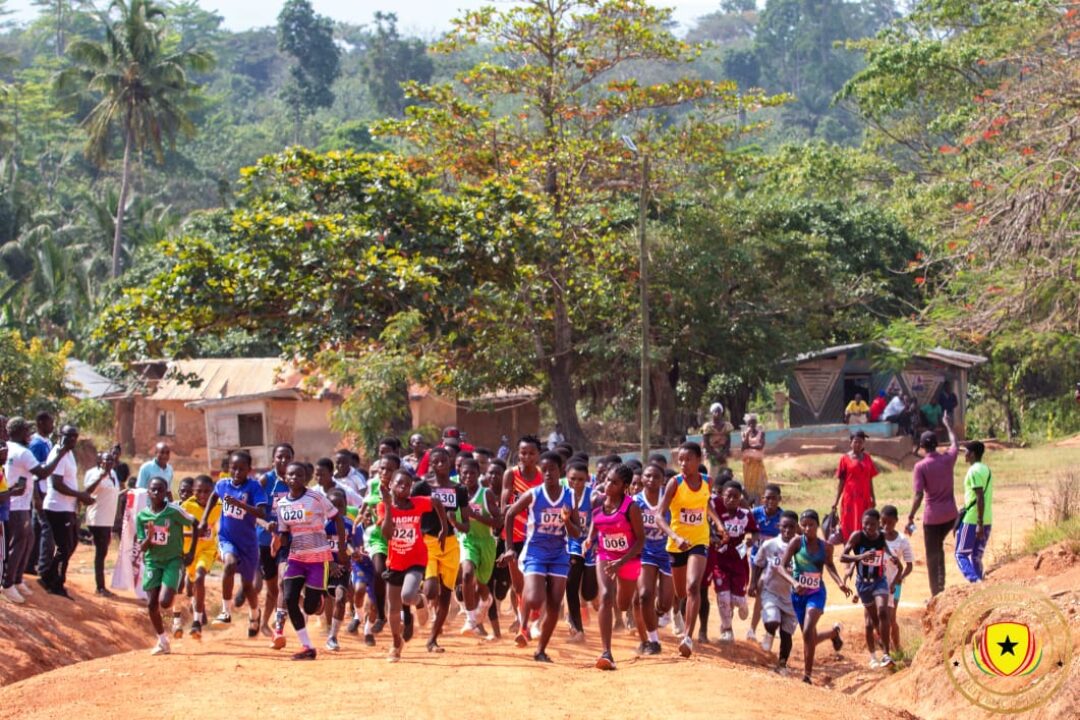 ASHANTI REGION HOLDS CROSS COUNTRY COMPETITION AT AHAFO ANO SOUTH WEST