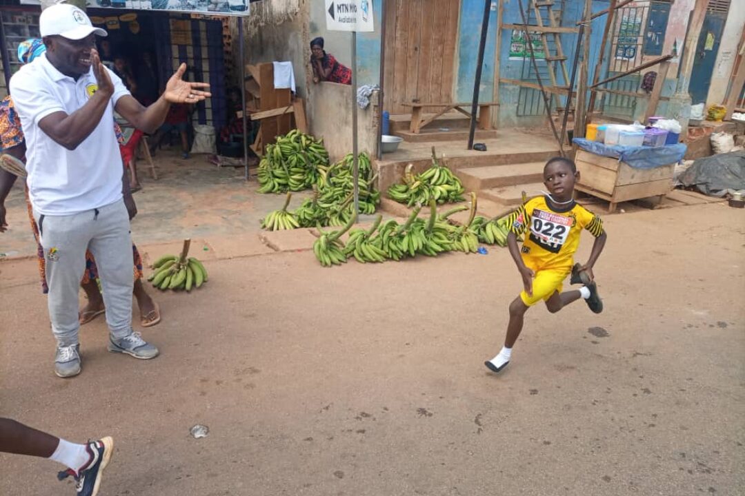 7YRS OLD PUPIL OF ABODEASE D/A PRIMARY STEALS SHOW AT ASHANTI REGIONAL CROSS COUNTRY COMPETITIOM