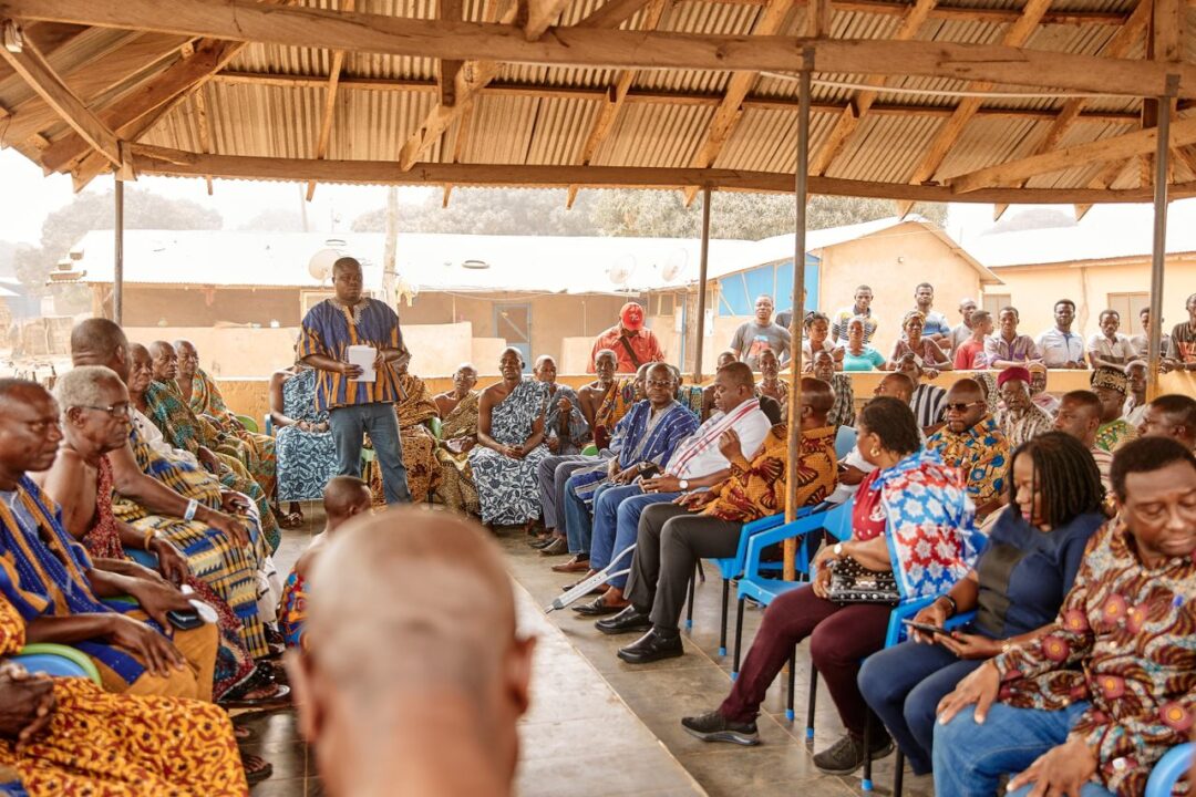 Alan Kyerematen and Dambai Traditional Leaders Show Respect to Christian Atsu