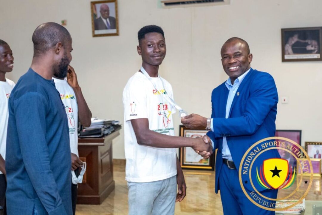 NSA rewards Fencing Team After Winning 16 medals at Cadet Junior Championship