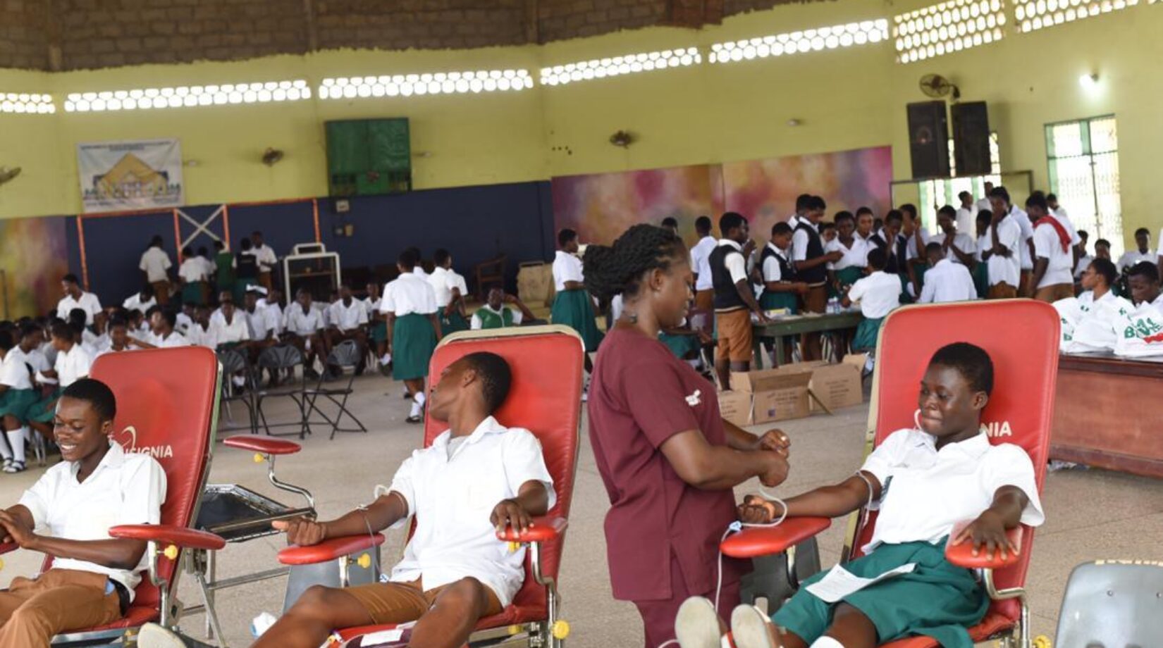 GHANAIANS DONATE OVER 6,000 UNITS OF BLOOD AT MTN FOUNDATION‘SAVE A LIFE’ CAMPAIGN ON VALENTINE’S DAY