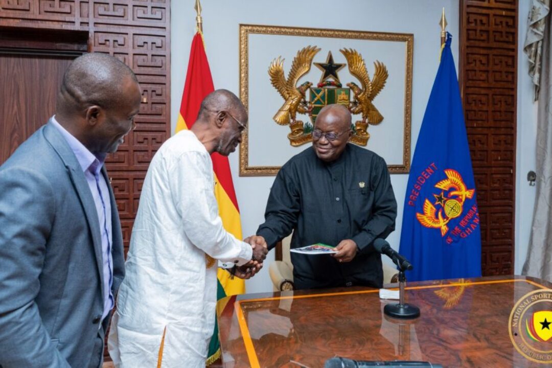 Prof. Twumasi and Mohammed Polo calls on President Akufo-Addo