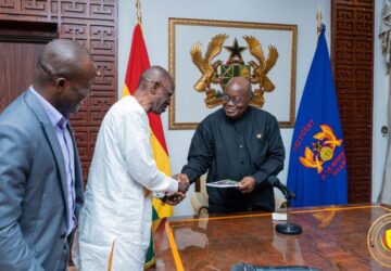 Prof. Twumasi and Mohammed Polo calls on President Akufo-Addo