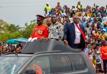 Dr Adutwum receives cheers at the Independence Day Parade