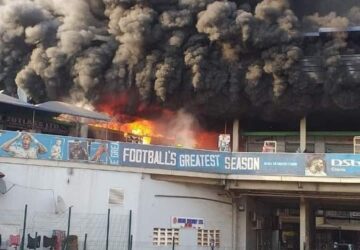 Kejetia Market fire outbreak:NO INJURIES WERE RECORDED-Management