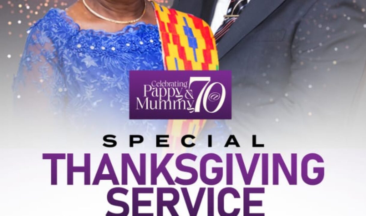 House of Faith Ministries to celebrate 70th Anniversary for Rev. Alfred Nyamekye and Wife