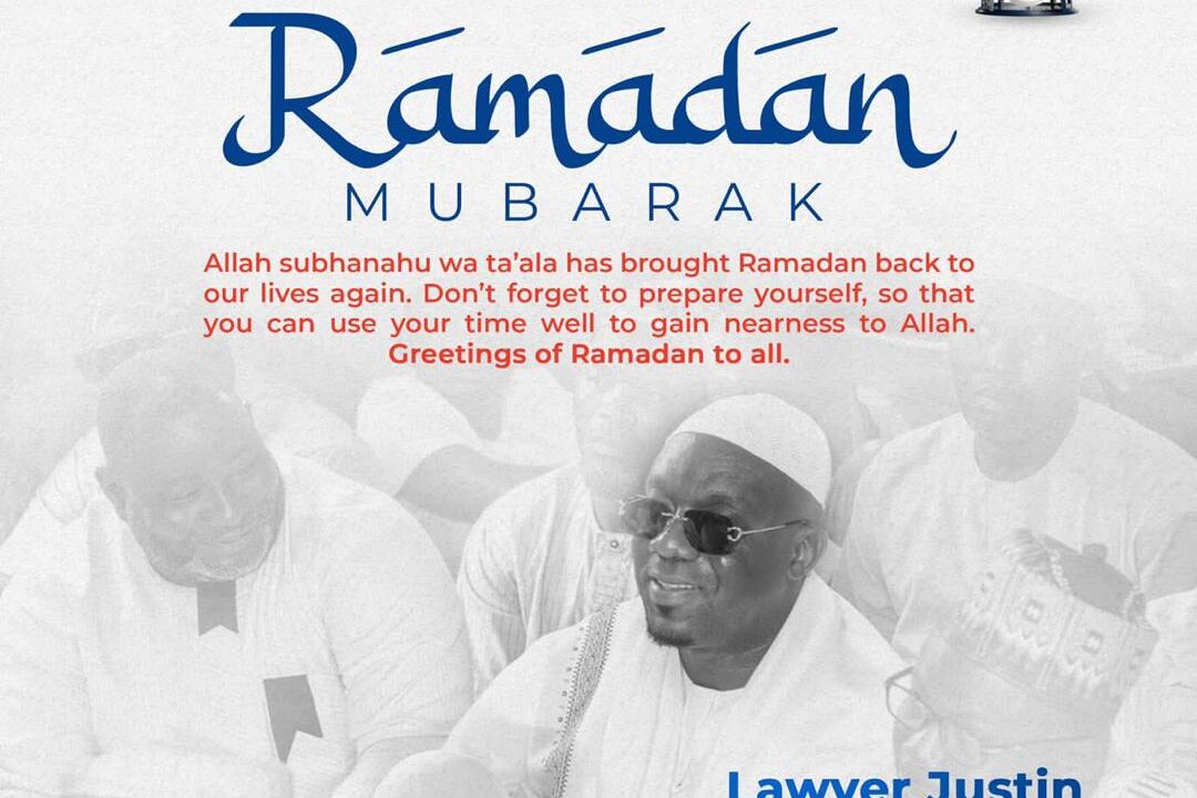 Ramadan Mubarak:USE YOUR TIME WELL TO GAIN NEAREST TO ALLAH-JFK advises Muslims