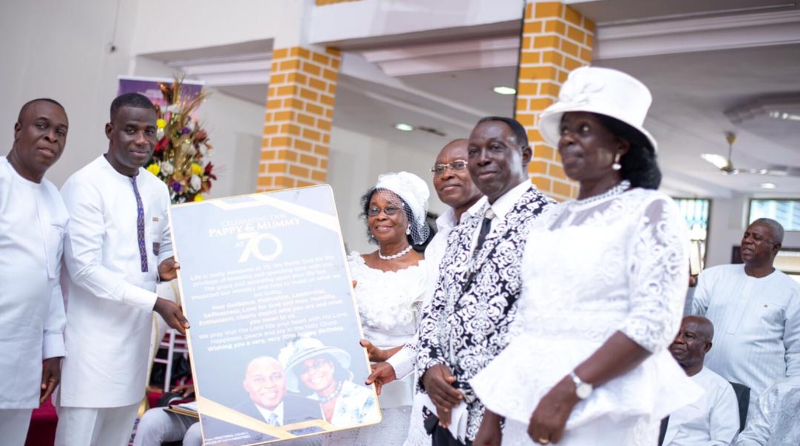 Christians Celebrate Rev Alfred Nyamekyeh, Rev Dr Mrs Esther Nyamekyeh @70.