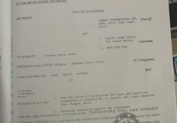 It is not my signature – Court Registrar testifies in McDan v Yehans Int., case